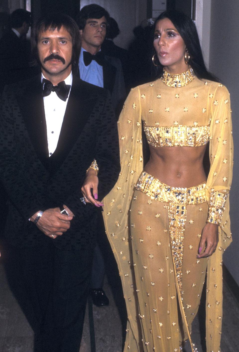 Sonny & Cher's Iconic 1973 Oscars Look 