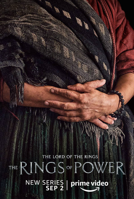 Lord of the Rings'  series reveals character posters with only hands