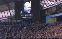 <p>Manchester paid tribute to former United, Chelsea and England midfielder Ray Wilkins, who passed away at the age of 61 earlier this week. </p>