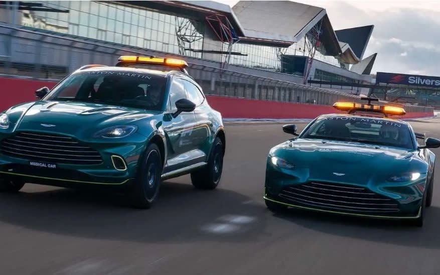 Aston Martin safety cars