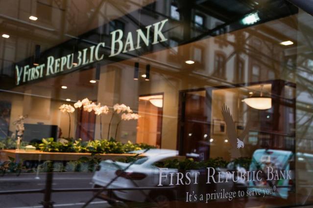 The Park Avenue location of First Republic Bank, in New York City