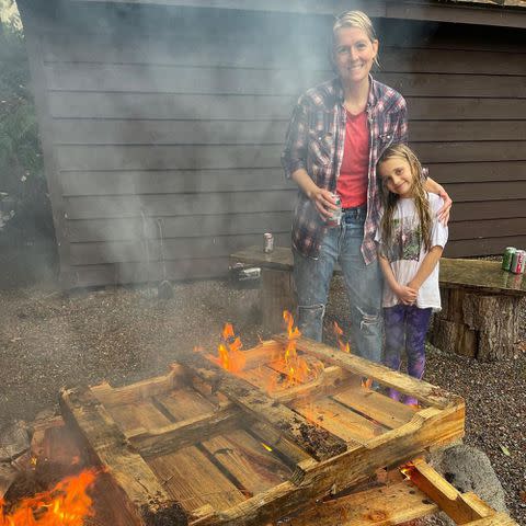 <p>Brandi Carlile Instagram</p> Brandi Carlile and her daughter, Evangeline