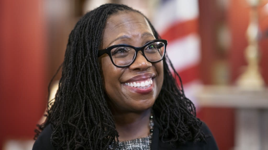 “Lovely One,” a personal memoir by Supreme Court Justice Ketanji Brown Jackson, the first Black woman appointed to the court, is being published in September. (Photo: J. Scott Applewhite/AP, File)