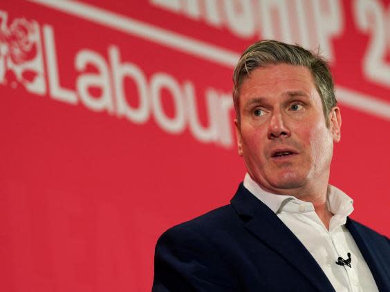 New Labour leader Keir Starmer faces a decision over what to do with the report (Getty)