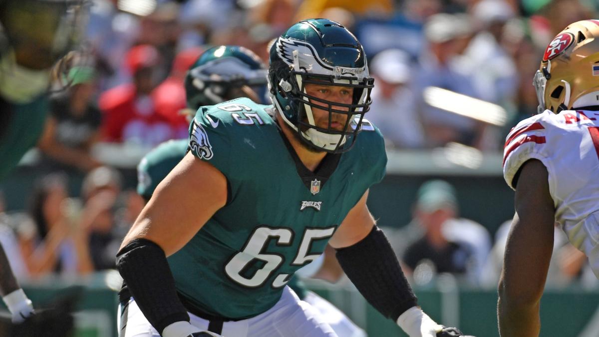 Eagles injury update: Landon Dickerson leaves, returns vs. Cardinals – NBC  Sports Philadelphia