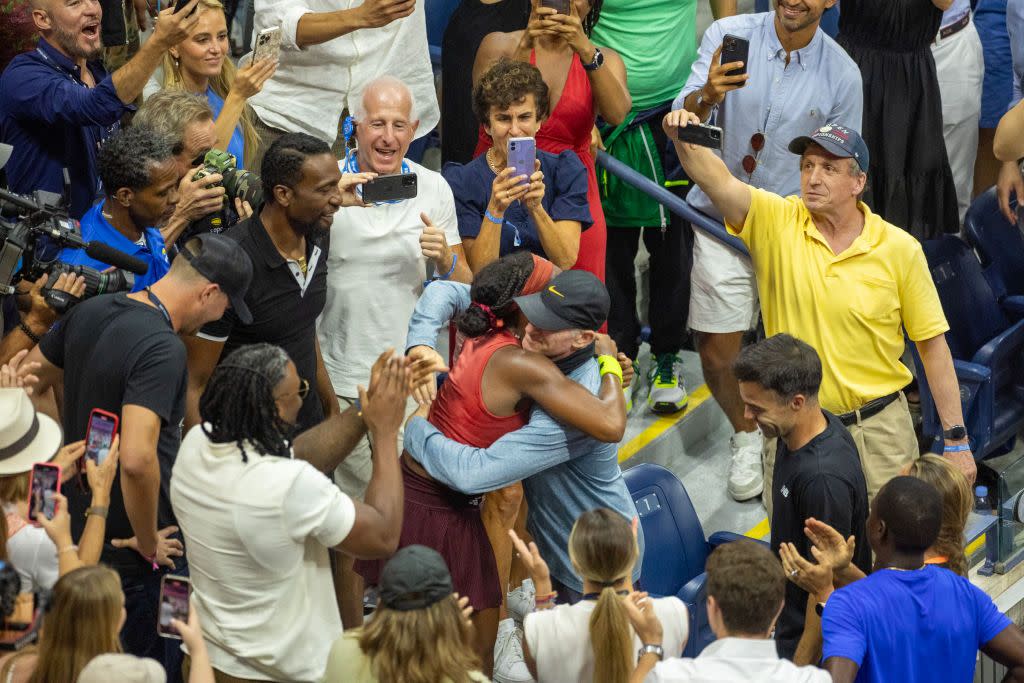 coco gauff brad gilbert us open tennis championship 2023