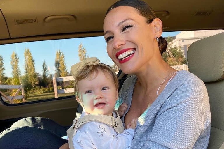 Pampita mostró el juguete de su hija (Foto Instagram @anagarciamoritan)