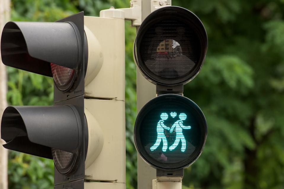 <p>Munich, Germany, celebrated gay rights by giving its traffic lights a makeover in July 2015.<br></p>