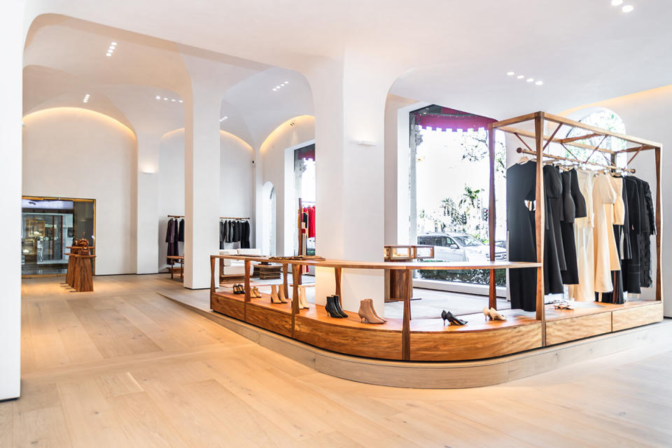 Inside Gabriela Hearst’s new Beverly Hills store. - Credit: BEN MEIER