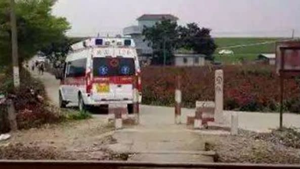 Paramedics declared the student dead at the scene. Photo: YouTube