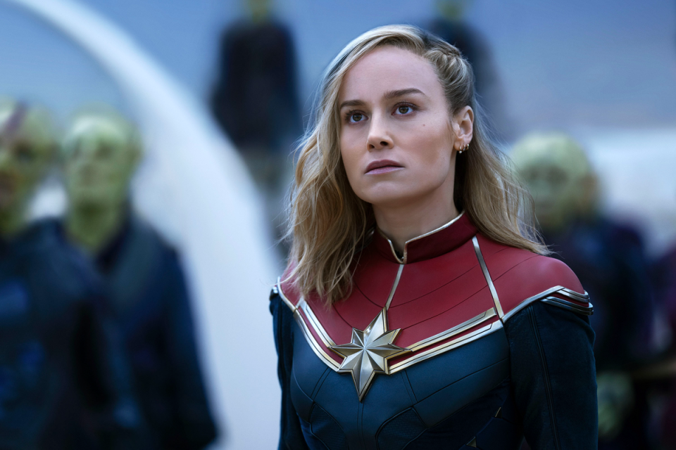 Brie Larson in The Marvels (AP)