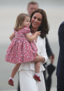 <p>It’s <a rel="nofollow" href="https://uk.style.yahoo.com/princess-charlottes-style-now-influential-duchess-cambridges-090406114.html" data-ylk="slk:official;elm:context_link;itc:0;sec:content-canvas;outcm:mb_qualified_link;_E:mb_qualified_link;ct:story;" class="link  yahoo-link">official</a>: Princess Charlotte is now more influential than her mum. According to <em>eBay</em>, the number of searches for the royal tot’s clothing has overtaken searches for the Duchess of Cambridge’s wardrobe.<br><br>‘Princess Charlotte has the biggest spend power of the royals this year,’ said an eBay spokesman. ‘Her yellow cardigan worn in her birthday picture sparked the biggest percentage increase in searches for an item of clothing worn by any royal.’ <em>[Photo: Getty]</em> </p>