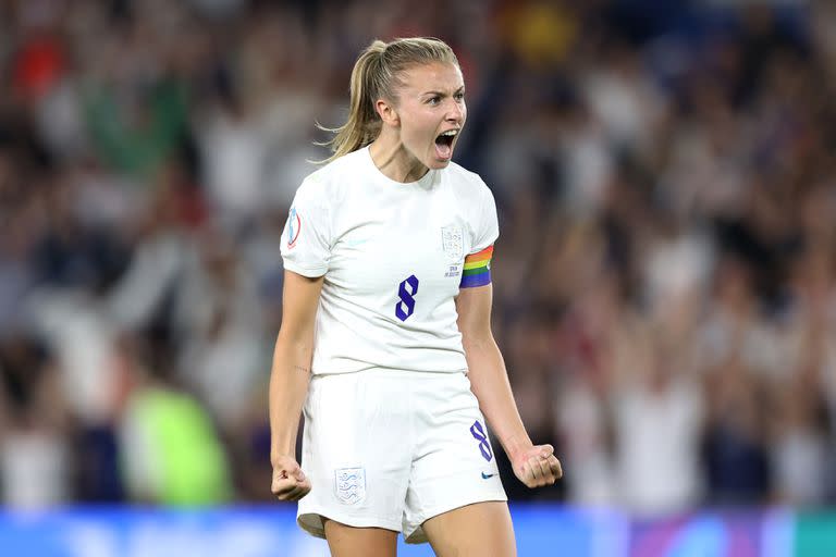 Leah Williamson es una de las jugadoras más importantes de Inglaterra; la defensora busca guiar a su selección hacia un nuevo título