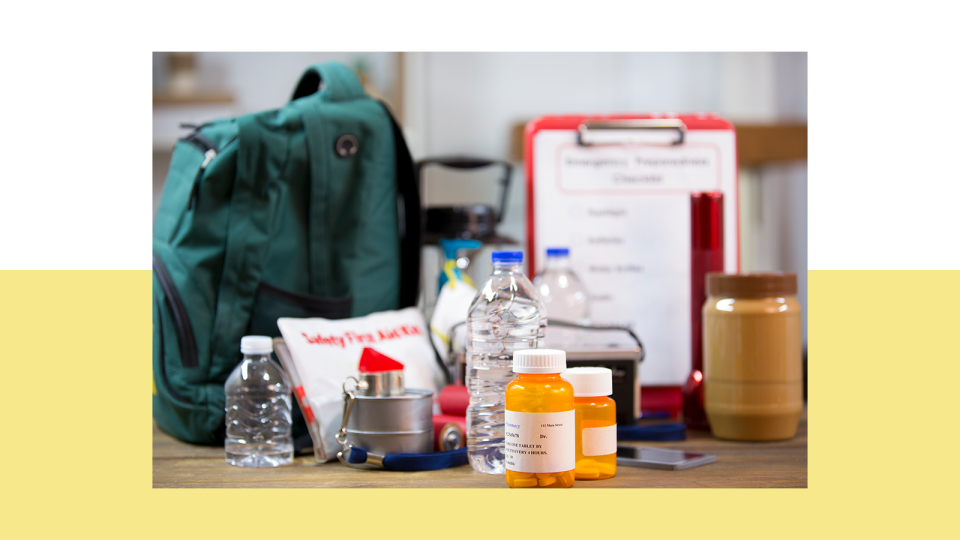 An emergency preparedness bag, or go bag, should only house the essentials.