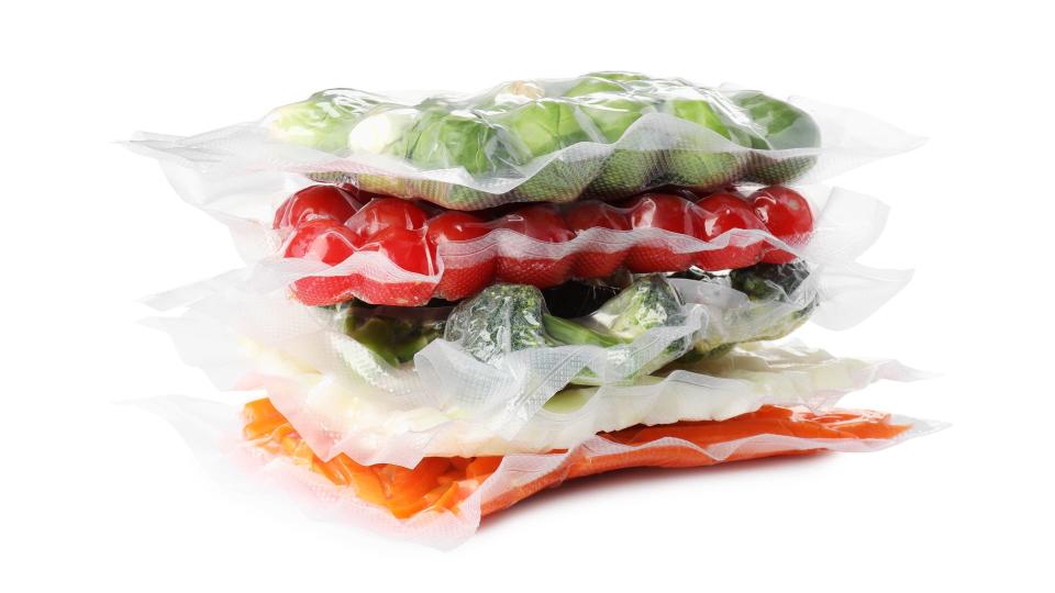 vacuum sealed food