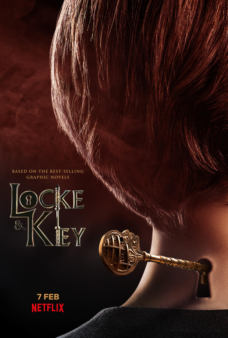 Key art for Locke and Key (Netflix)