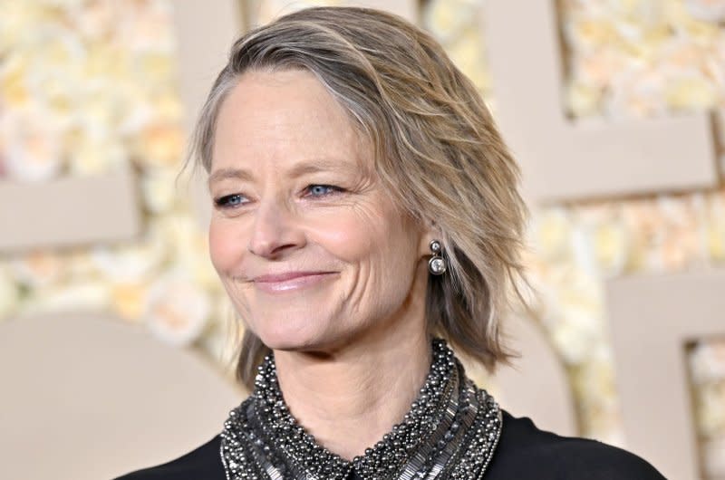 Jodie Foster attends the Golden Globe Awards on Jan. 7. File Photo by Chris Chew/UPI