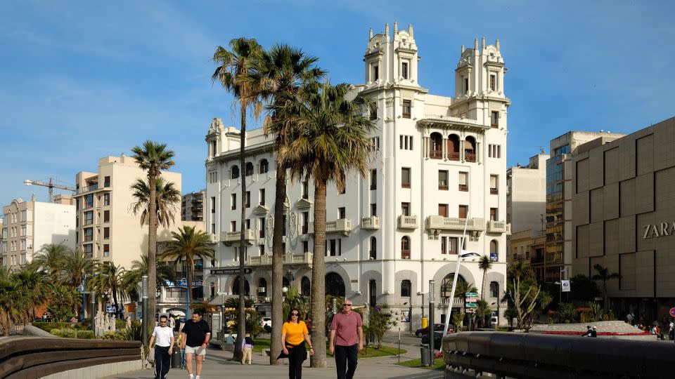 Today, about 85,000 people live in Ceuta. - Chris Hellier/Alamy Stock Photo