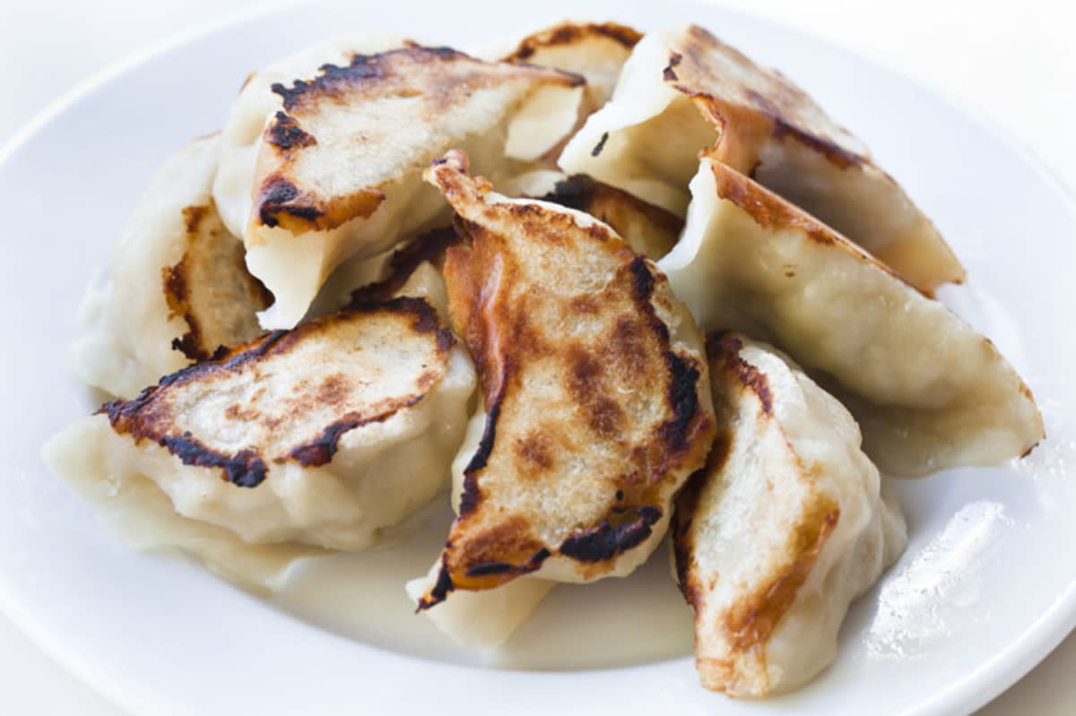 <p>Eat Boutique</p><p>In addition to the joy of eating delicious food like the dumplings, the making process is a family bonding activity too.</p><p><strong>Get the recipe: <a href="https://eatboutique.com/2011/08/21/authentic-chinese-dumplings/" rel="nofollow noopener" target="_blank" data-ylk="slk:Authentic Chinese Dumplings;elm:context_link;itc:0;sec:content-canvas" class="link rapid-noclick-resp">Authentic Chinese Dumplings</a></strong></p>