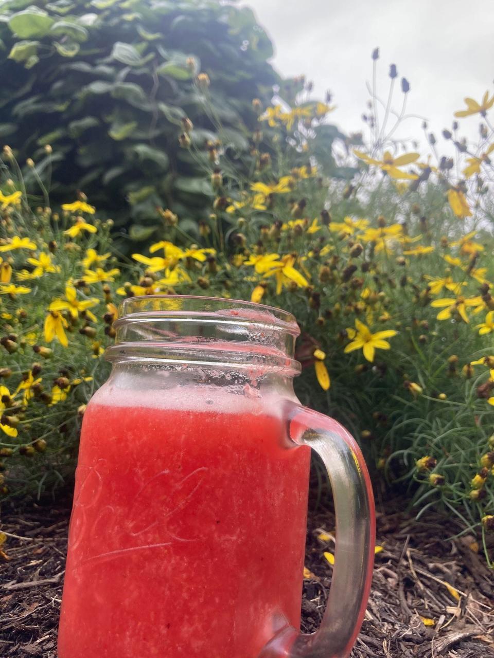 This refreshing summer slushie is a Yoder family favorite.