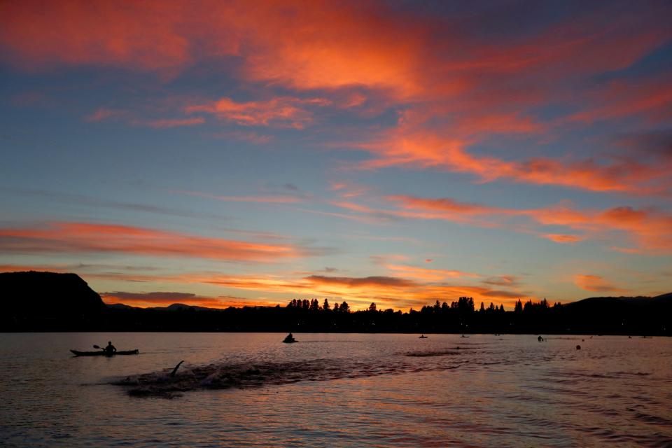 <p>Athletes compete in the 2017 Challenge Wanaka on February 18, 2017 in Wanaka, New Zealand. </p>