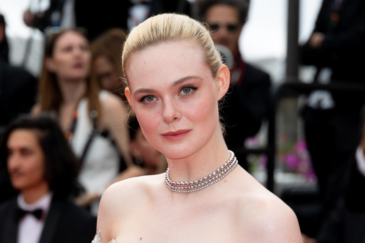 CANNES, FRANCE - MAY 16: Elle Fanning attends the 