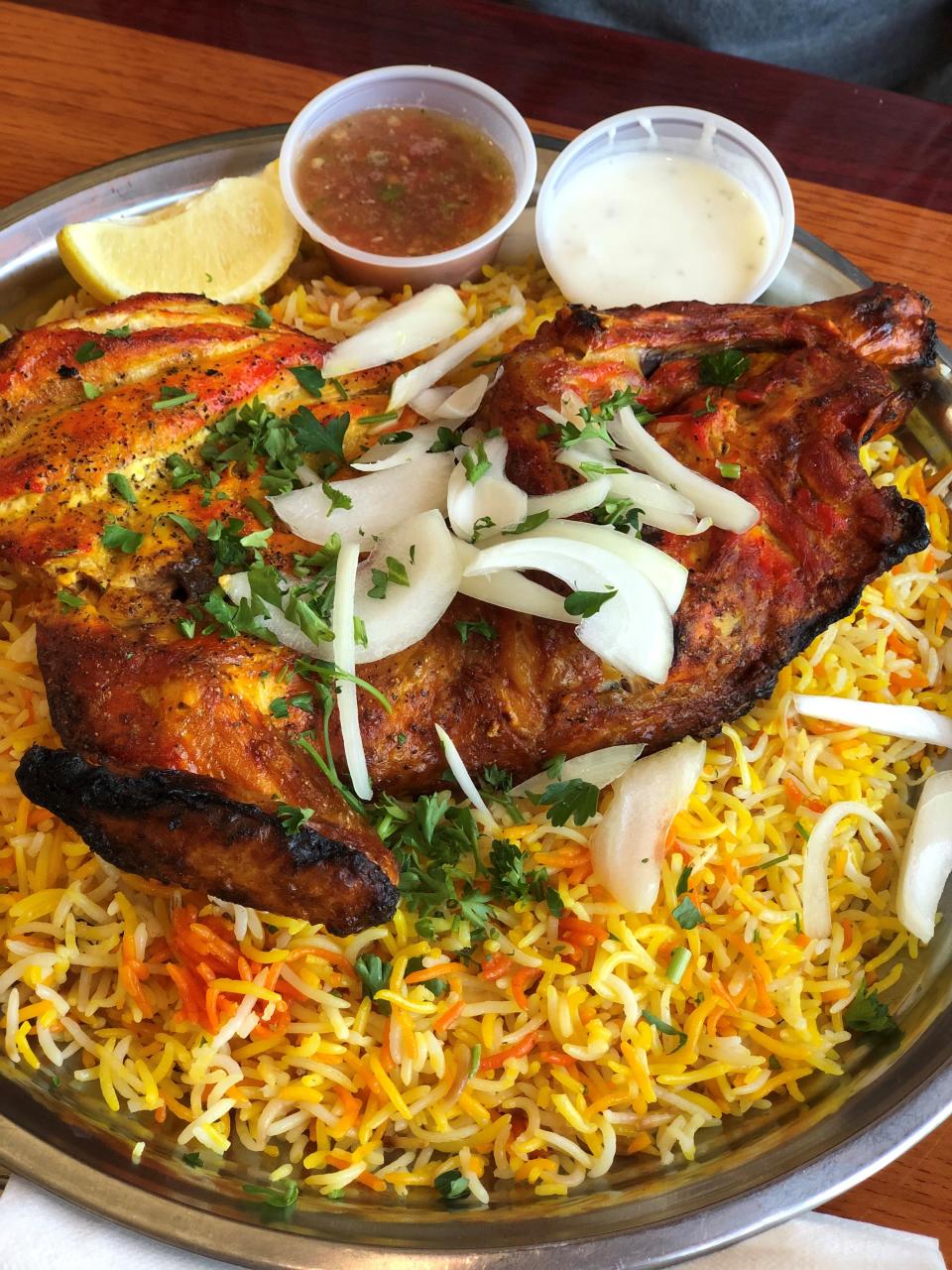 Chicken muthbi at Mandi House in Tempe.