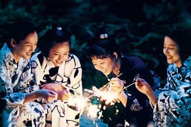 <p>Sony Pictures Classics/Everett</p> From left: Haruka Ayase, Suzu Hirose, Kaho, and Masami Nagasawa in 'Our Little Sister'