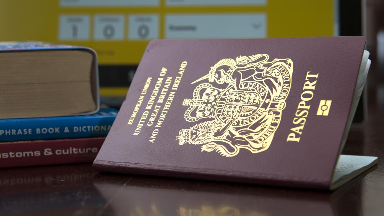 The UK has continued its four-year slide down the world's most powerful passports. Stock image. (PA)