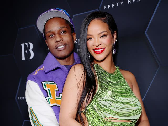 Rich Fury/Getty A$AP Rocky and Rihanna