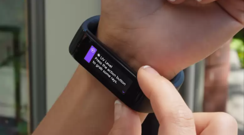 Microsoft Band fitness tracker