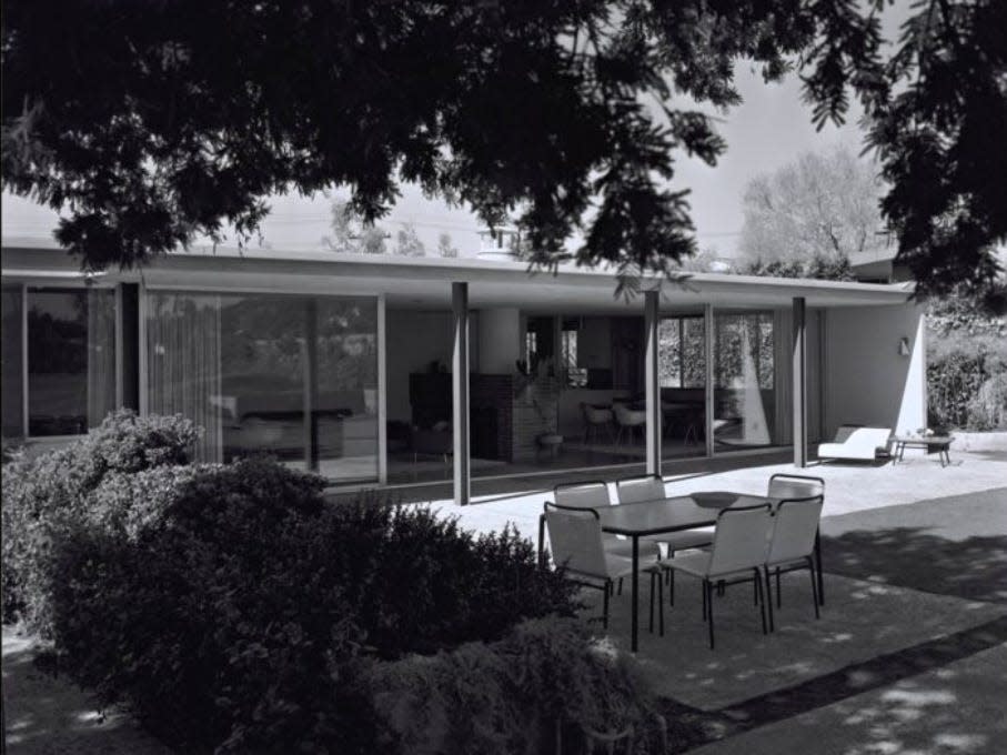 Craig Ellwood, Zimmerman House (Los Angeles, Calif.), 1953.