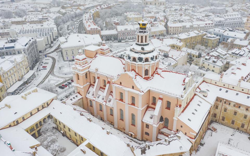 Vilnius in the winter