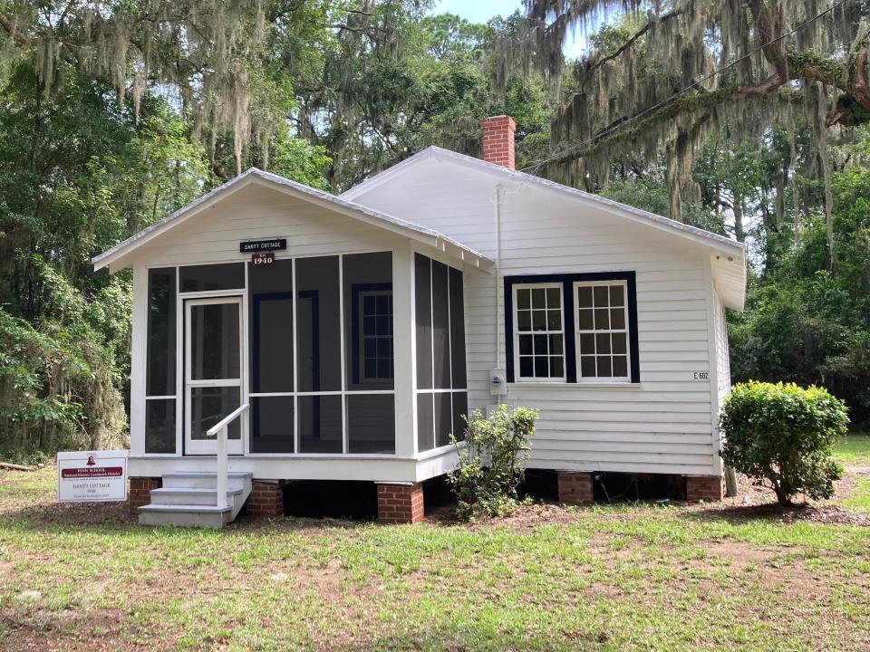 On the south east edge of campus stands Gantt Cottage. At various times, Phillip Randolph, Bayard Rustin and Roy Wilkins of the NAACP all met here with Dr. Martin Luther King Jr. in planning the 1963 “March on Washington.”