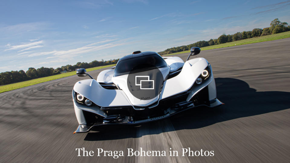 The Praga Bohema hypercar.