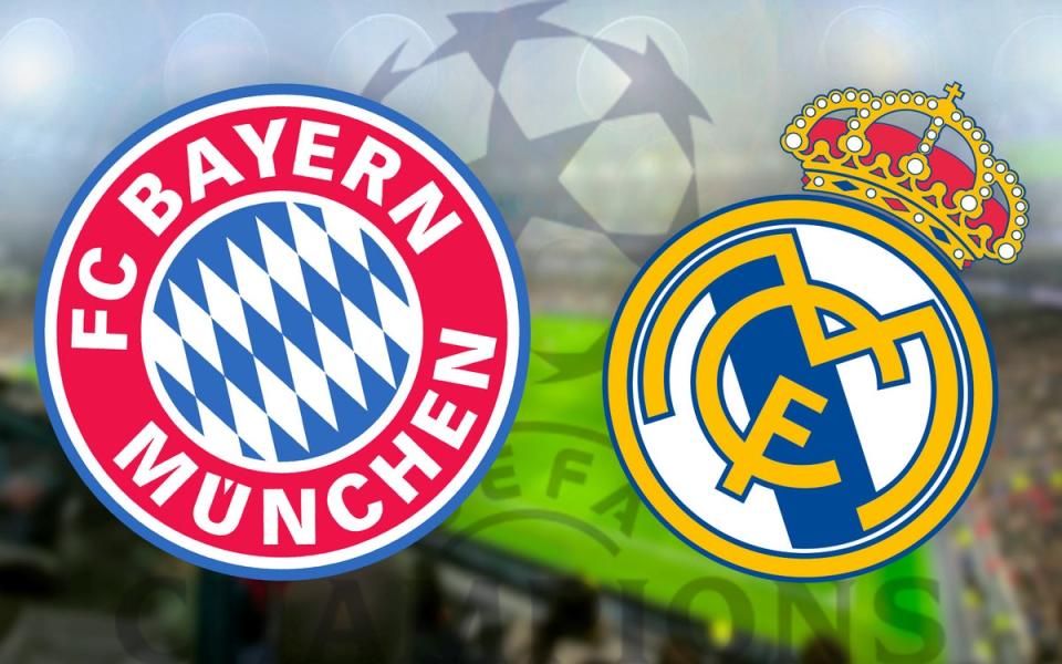 Bayern Munich vs Real Madrid Champions League prediction, kickoff