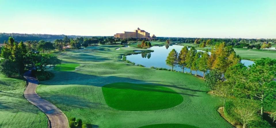 Golf at one of Orlando's professional courses.