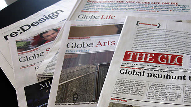 The Globe and Mail announced Thursday it will start charging for online content this fall.