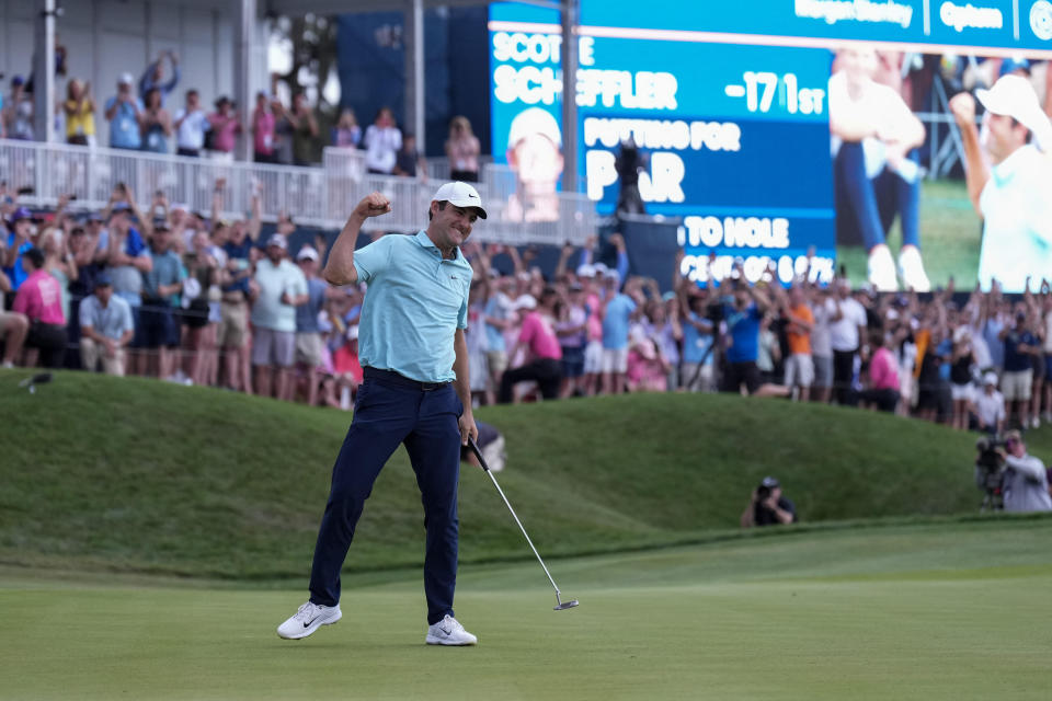 Scottie Scheffler captured both The Players Championship and the No. 1 ranking in our Full Swing power rankings. Nice work! (David Yeazell-USA TODAY Sports)