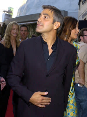 George Clooney at the Hollywood premiere of Universal Pictures' The Bourne Supremacy