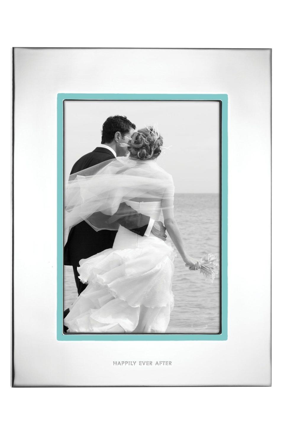 20) “Happily Ever After” Picture Frame