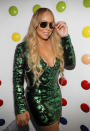 <p>Mariah Carey estuvo en el Sugar Factory American Brasserie de Miami junto a sus bellos hijos Moroccan y Monroe y allí dio mucho de qué hablar por cuenta de un minivestido verde que le quedaba tan ajustado que casi no le permitía respirar bien y que contaba con un profundo escote/ Getty Images </p>