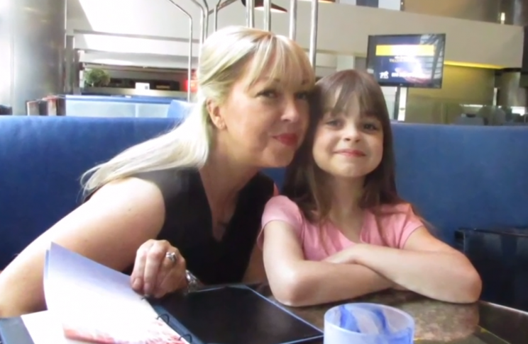 Saffie and her mother, Lisa (Picture: BBC)