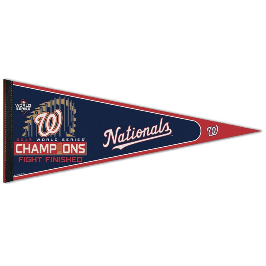 Nationals 2019 World Series Champions Celebration Premium Pennant