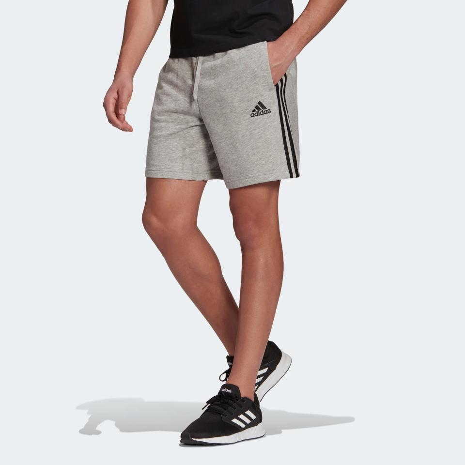 Adidas Essentials French Terry 3-Stripes Shorts