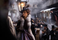 <b>Best Costume Design: Jacqueline Durran, “Anna Karenina”</b><br>Durran won the award for period costumes from the Costume Design Guild, and her collaboration with Joe Wright has resulted in stunning outfits that bend and adapt historical details but always seem just right.