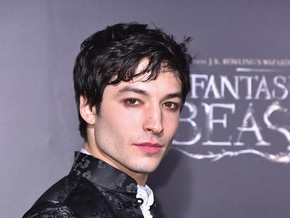 Ezra Miller completed work on ‘The Flash in 2021 (Getty Images)