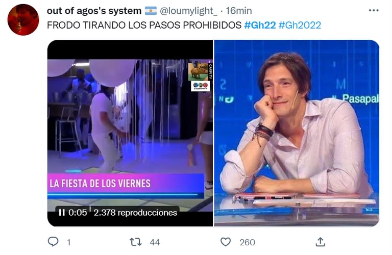 Los memes de los pasos de baile de Agustín en Gran Hermano