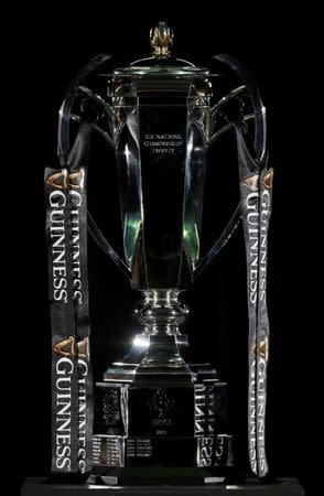 Rugby Union - Six Nations Championship Official Launch - Hurlingham Club, London, Britain - January 23, 2019 General view of the Six Nations trophy Action Images via Reuters/Matthew Childs