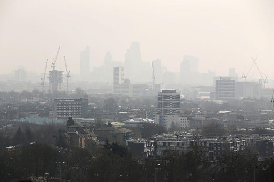 Pollution hotspots: the capital's toxic air problem has been laid bare: Dan Kitwood/Getty Images